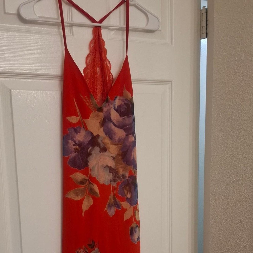 Orange dress